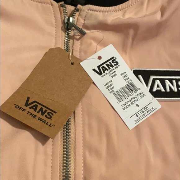 💖MEGA SALE💖VANS BOOM BOOM LONG Women’s JACKET Size S VN0A3PDOOBJ - Picture 8 of 8